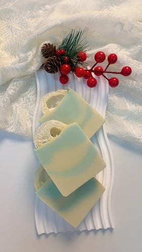 صابون الطين الأخضر و النعناع