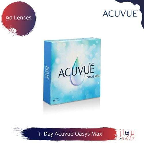 Acuvue Oasys Max One Day 90 Lenses - اكيوفيو اوسيس...