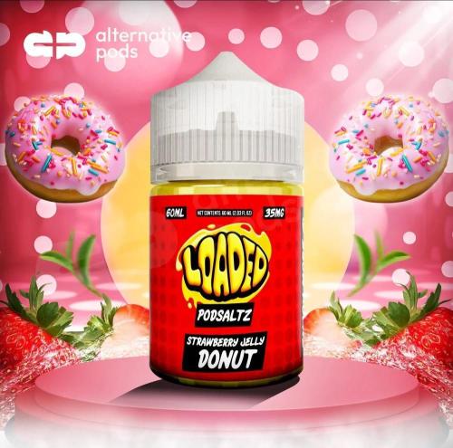 Strawberry jelly donut salt