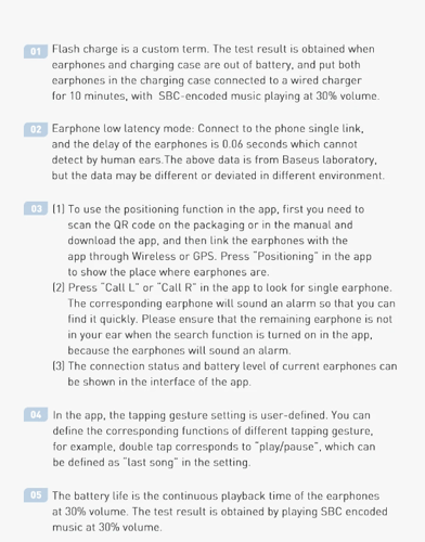 سماعات بيسوس E3 الذكية لون ابيض