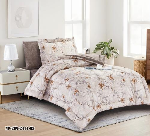 طقم مفرش مفرد ونصف 4 قطع (اوتلت)