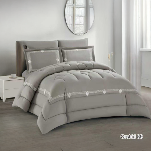 طقم مفرش صيفي مزدوج 6 قطع