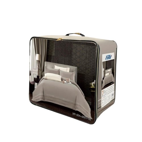 طقم مفرش فندقي 7 قطع