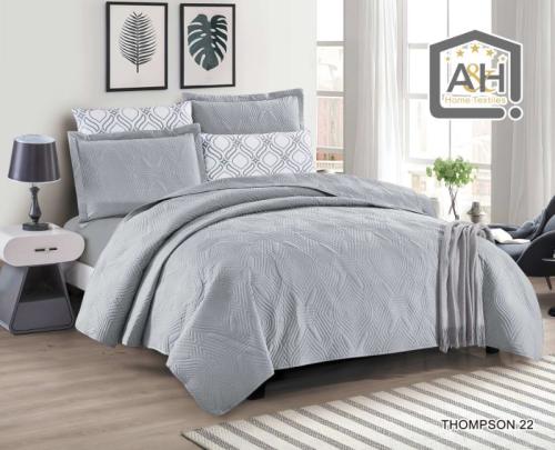 طقم مفرش مضغوط مزدوج 6 قطع