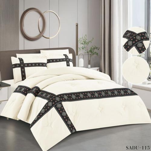 مفرش سرير صيفي مزدوج 6 قطع