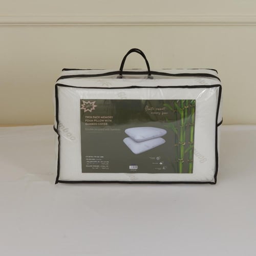 مخدتين ميموري فوم بامبو