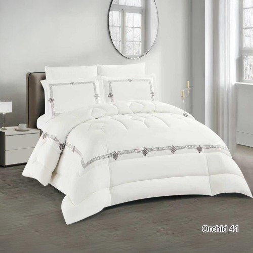 طقم مفرش صيفي مزدوج 6 قطع