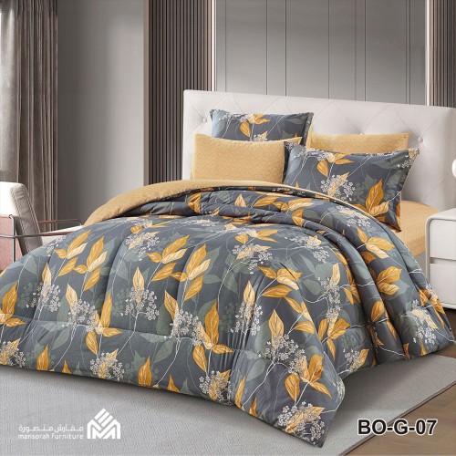 طقم مفرش السوسن مزدوج