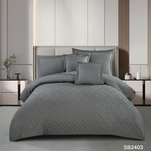 طقم مفرش مفرد ونصف 4 قطع