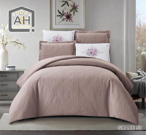 مفرش سرير صيفي مفرد ونصف 4 قطع