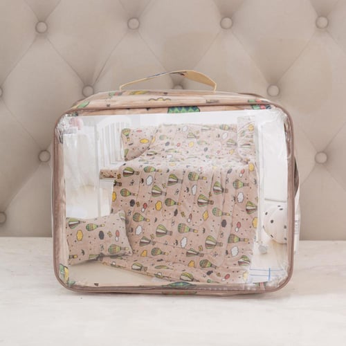 مفرش مواليد شتوي 4 قطع