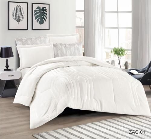 طقم مفرش شتوي مزدوج 6 قطع