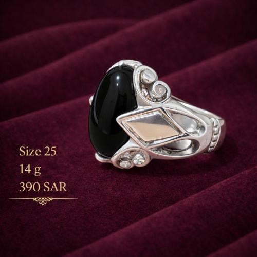 خاتم فضة تركي عيار 925