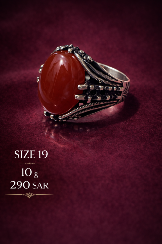 خاتم فضة ملكي عيار 925