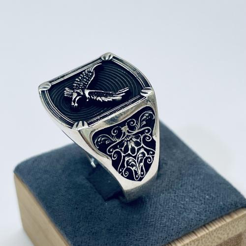 خاتم فضة فخم عيار925