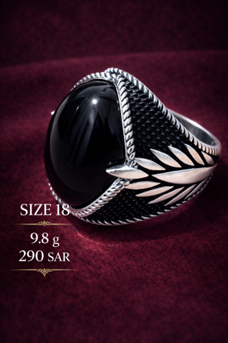 خاتم فضة ملكي عيار 925