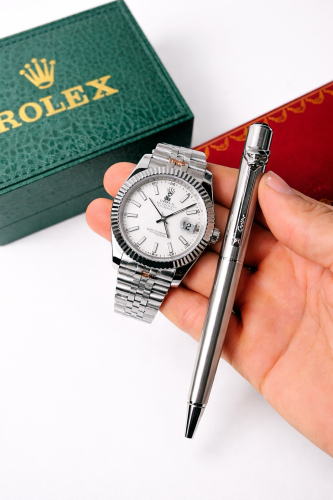 طقم رجالي ساعة+قلم