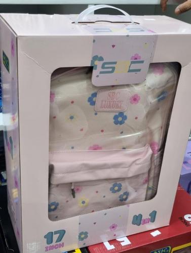 وكس طقم شنطة 4 في 1 مورد 17 انش 034