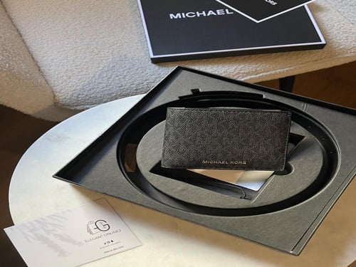 محفظة مايكل كورس - اسود