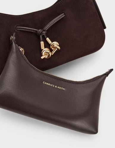 شنطة تشارلز اند كيث اسبريسو براون - Mila