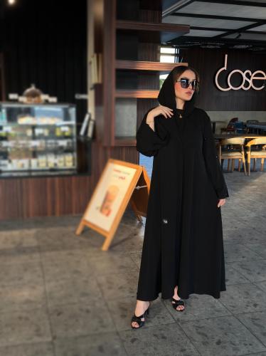 عباية رسمية دبل كلوش بتصميم خاص