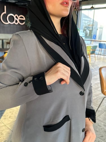 دبل كلوش بلايزر ملونه