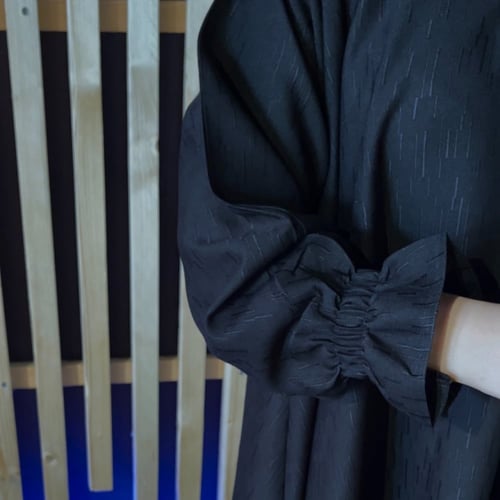 عباية كتان دبل كلوش