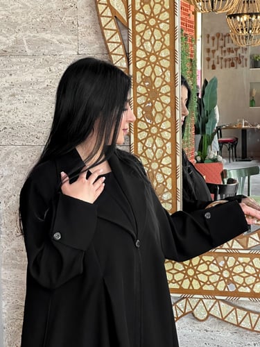 عباية رسمية بلايزر بكسرات