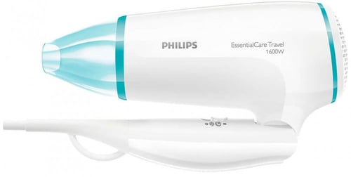 فيليبس اسينشال كير مجفف الشعر 1600 واط أبيض - BHD0...