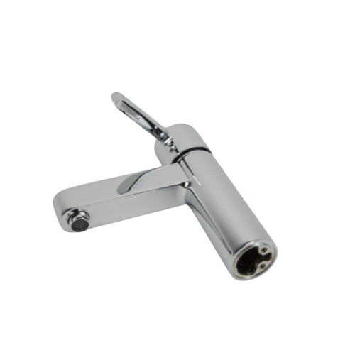 خلاط مغسلة قصير - مقبض رفيع