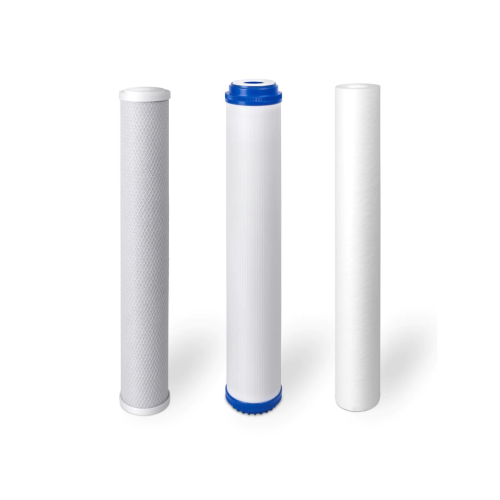 طقم اول 3 فلاتر 200 و 400 جالون للمحطة تحلية كافيه...