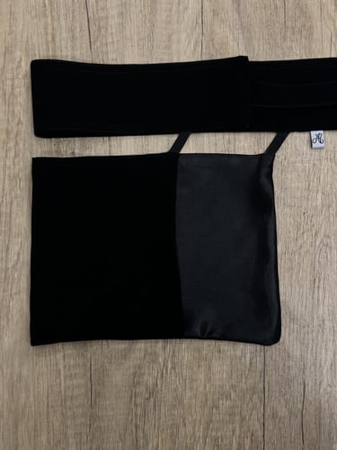 نقاب فاخر مبطّن حرير مقاس 6