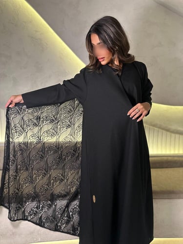 عبايه دانتيل