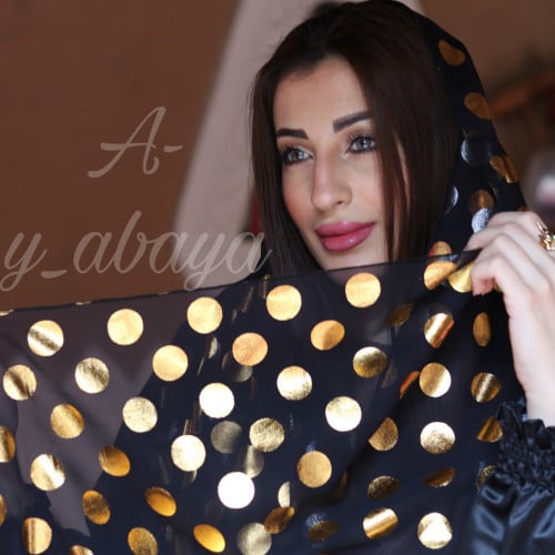 طرحه فاخره بالتراث السعودي ( دوائر الذهب )