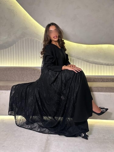 عبايه دانتيل