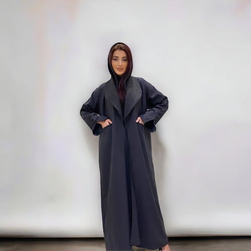 عبايه شتويه باجود خامات الجوخ