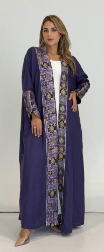 عباية لينن بتفاصيل مميزة