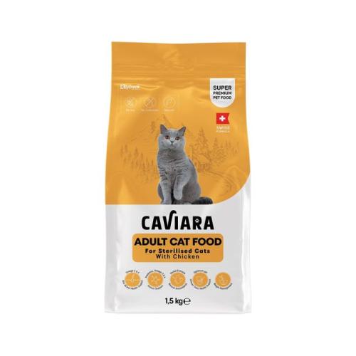 Caviara Sterilised Adult طعام جاف للقطط المعقّمة ب...