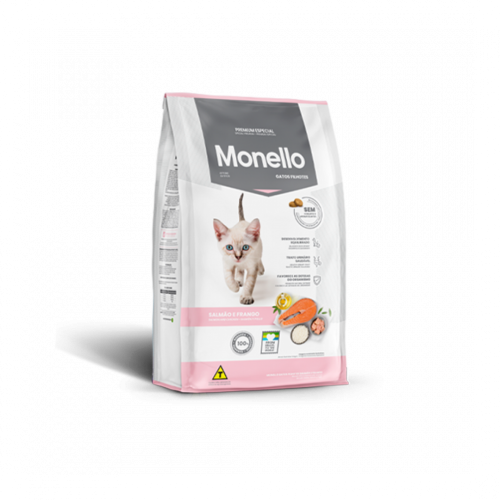 مونيلو طعام القطط الصغيرة بالدجاج و السلمون 1 كجم