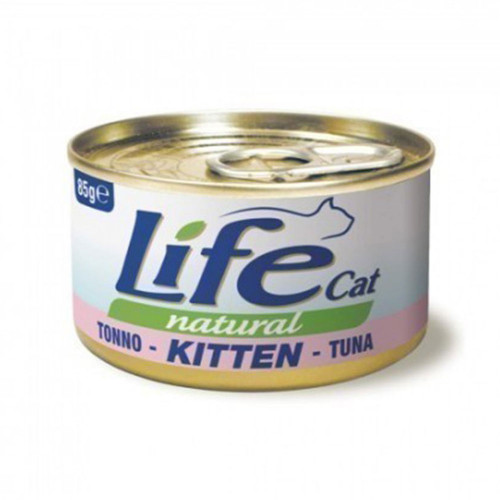 معلبات لايف كات للقطط الصغيرة تونا 85 جرام