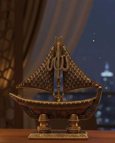 مجسم السفينه مع الاسماء الحسنى