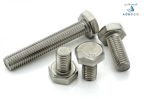 DIN933 , Hex Bolt Stainless steel A2 304 , Full Th...