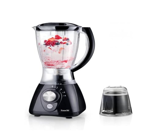 خلاط كهربائي ساتشي 2 في 1 بسعة 1.5 لتر – قوة وأناق...