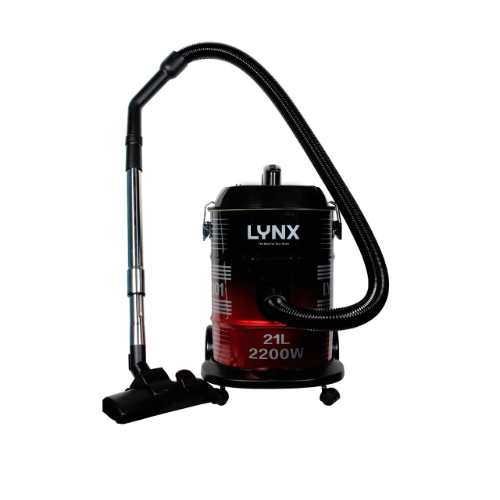 مكنسة كهربائية LYNX البرميلية 2200 وات - سعة 21 لت...