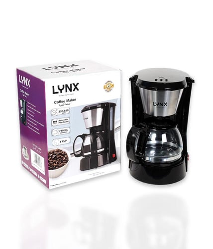 ماكينة تحضير القهوة لينكس (LYNX) – سعة 750 مل | تص...