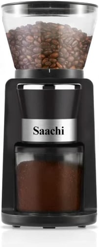 مطحنة قهوة ساتشي (Saachi) الاحترافية – 34 إعداد طح...