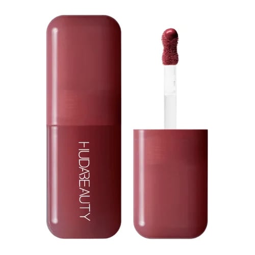 Huda Beauty liquid blush, no filter, beach surbit