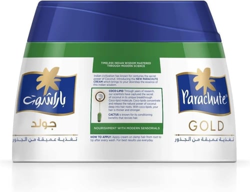 باراشوت كريم تصفيف شعر لإصلاح التلف بجوز الهند وال...