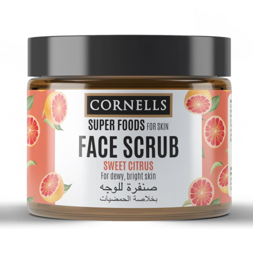 كورنليز سوبر فودز صنفرة للوجة حمضيات 330مل