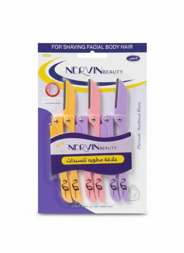 نيرفين بيوتي امواس حواجب 6 قطع